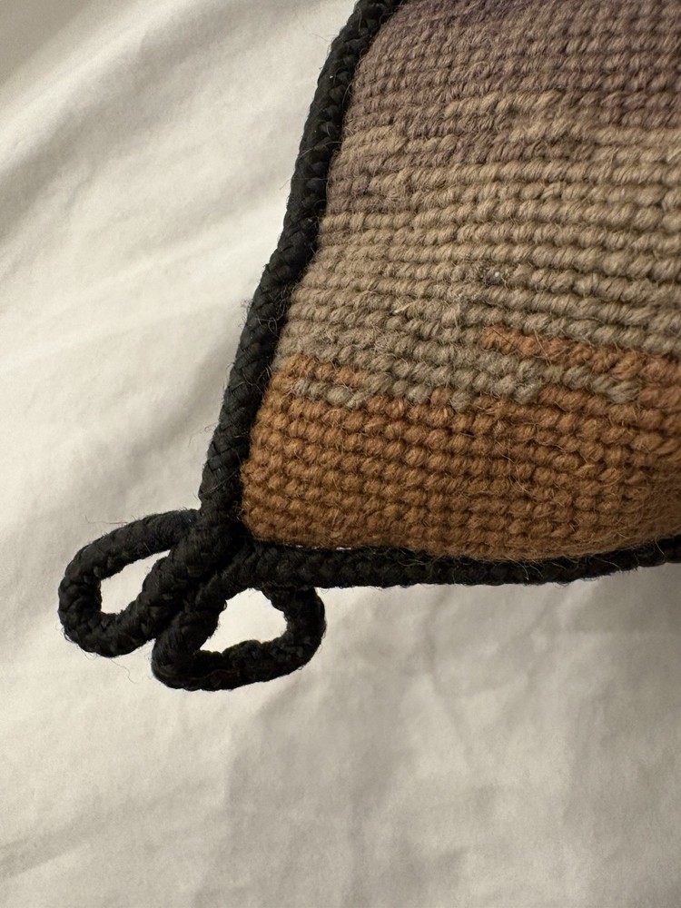 Vintage Bucilla Needlepoint Cushion