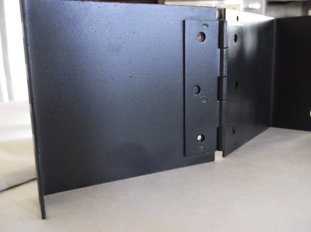 2U 2RU Hinged Patch Panel Wall Mount *USA Seller* Includes square nut, screws