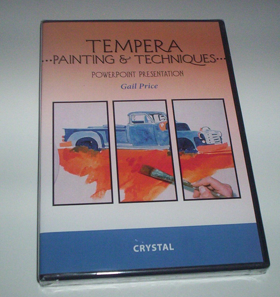 Tempera Paintings and Techniques - Powerpoint Presentation CD Rom - New & Sealed