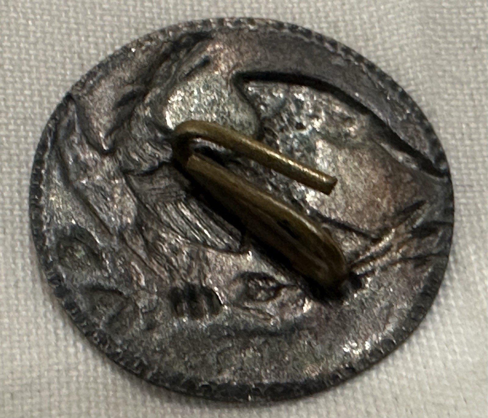 Authentic Civil War Lapel Pin. Silver, & Possibly Earlier!