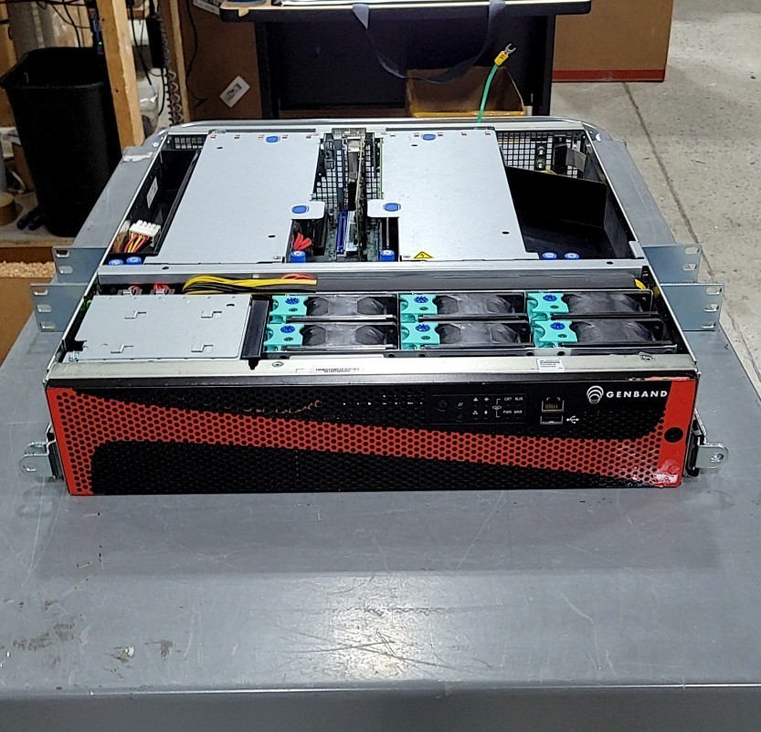 GENBAND IA-RMS Server 2*E5-2658 Xeon Processors 64GB SEE NOTES