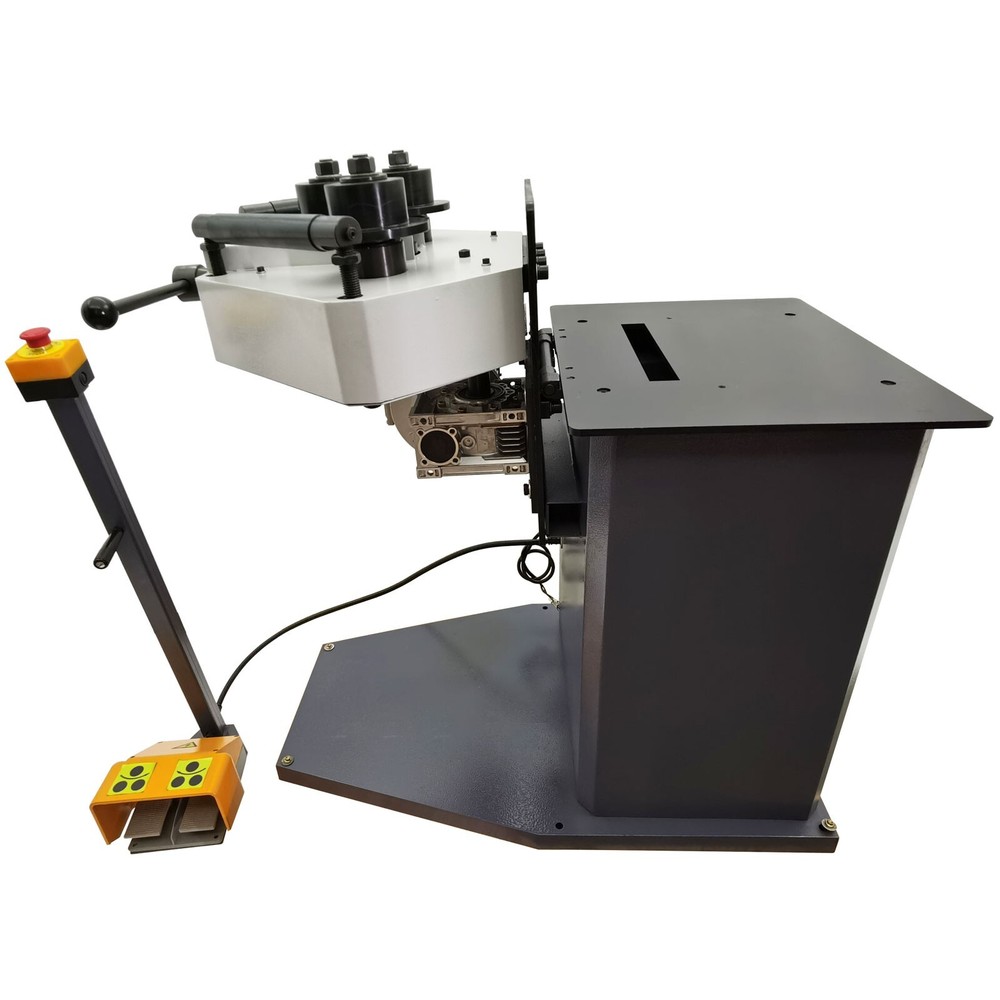 220V Pinch Roll Bender Ring Roller Roll Bender Round Bending Machine Bending Ste