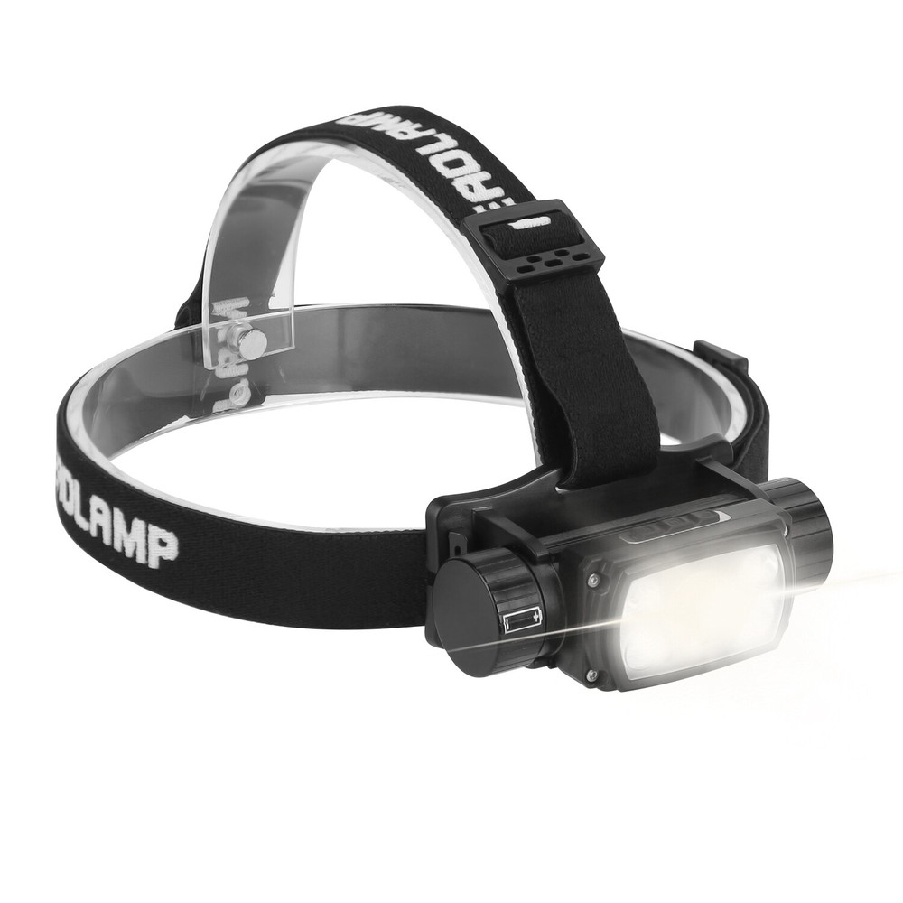 USB Rechargeable LED Headlamp Hand Wave Headlight Flashlight Torch Lamp 9 Modes