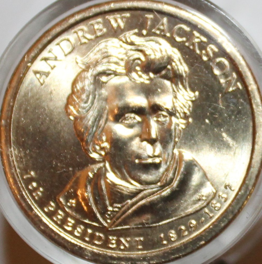 Andrew Jackson Presidential $1 Coin