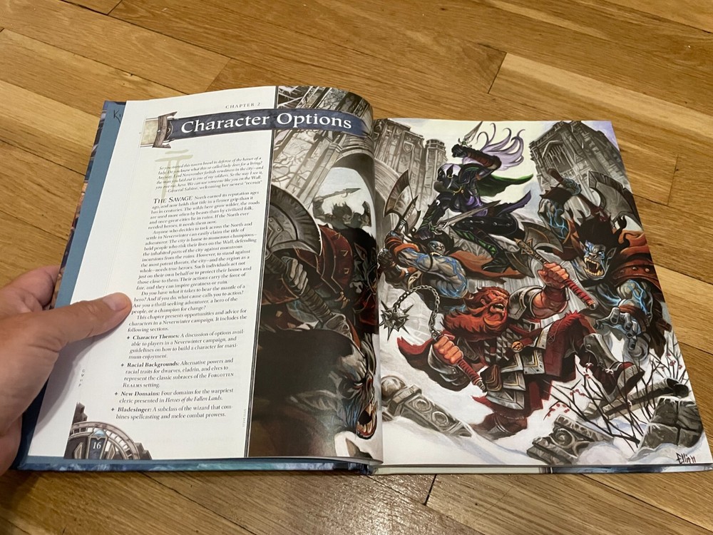 Dungeons & Dragons: Neverwinter Campaign Setting w/map HC 4e Original