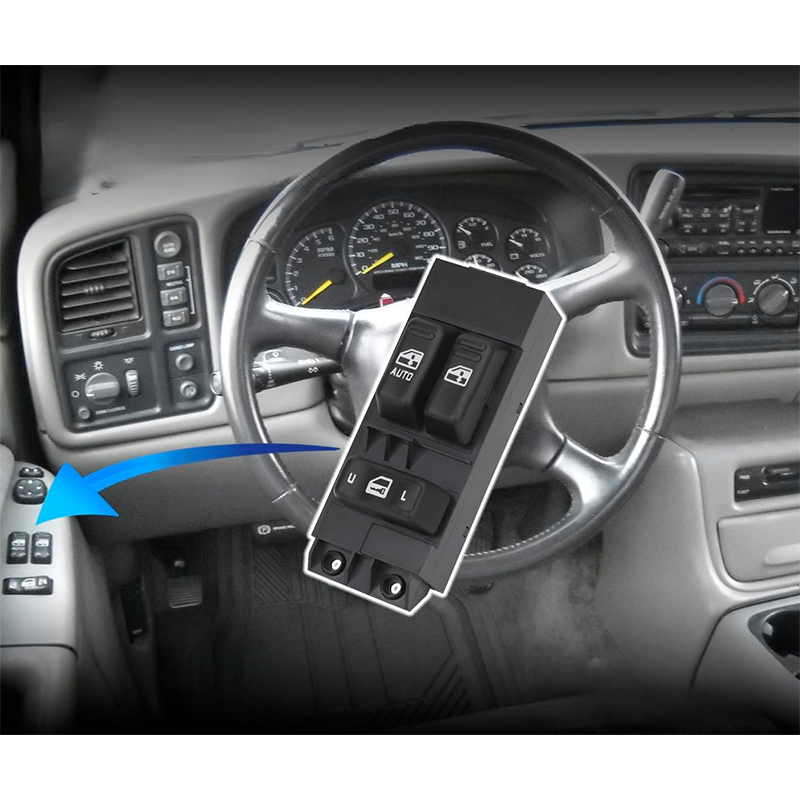 Master Window Switch Control for 1999-2002 Chevy Silverado GMC Sierra 15054161A