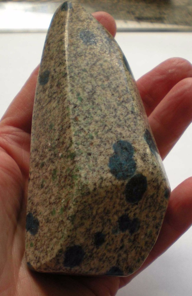 K2 Stone (Azurite and Granite) Specimen sc818