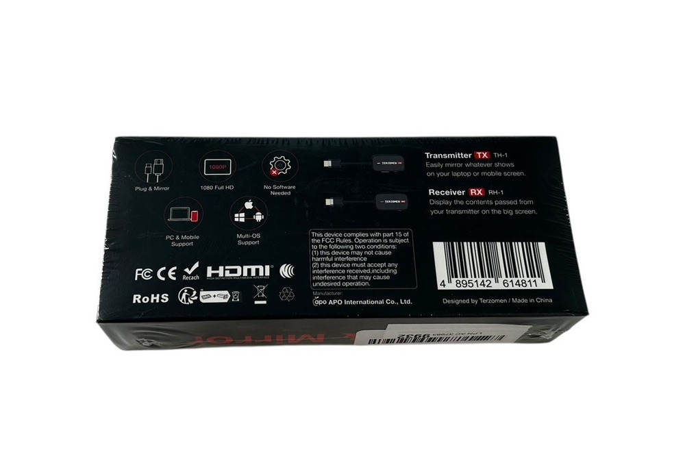 Wireless HDMI Transmitter & Receiver for Streaming HD Video & Audio - Type C