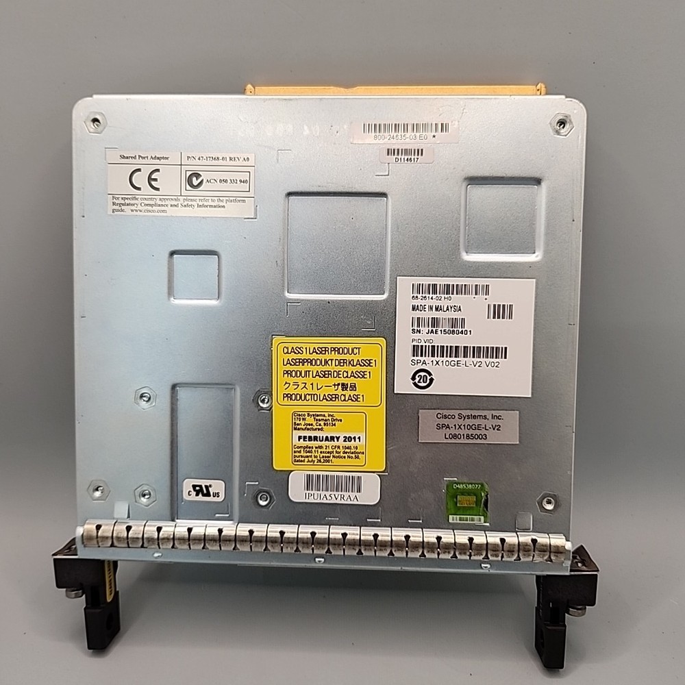 Cisco SPA-1X10GE-L-V2 10Gigabit Ethernet Module. UNTESTED!!