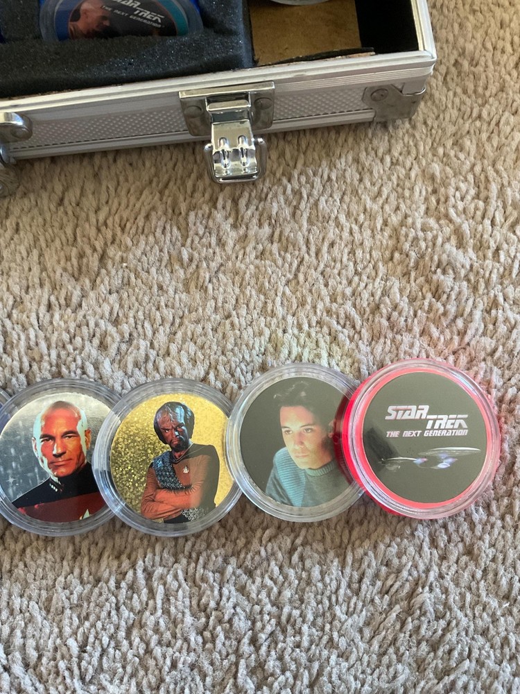 Star Trek Next Generation Custom Made Poker Chips