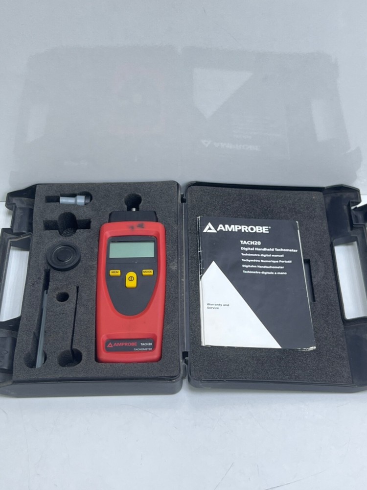 Amprobe Tach20 Digital Handheld Tachometer