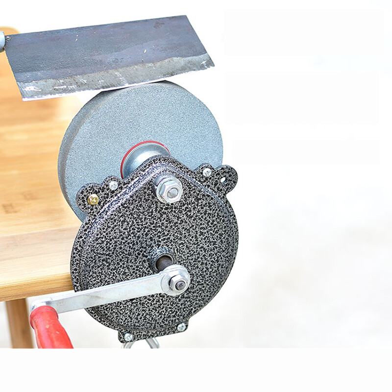 Hand-cranking grinding machine Household small knife sharpene