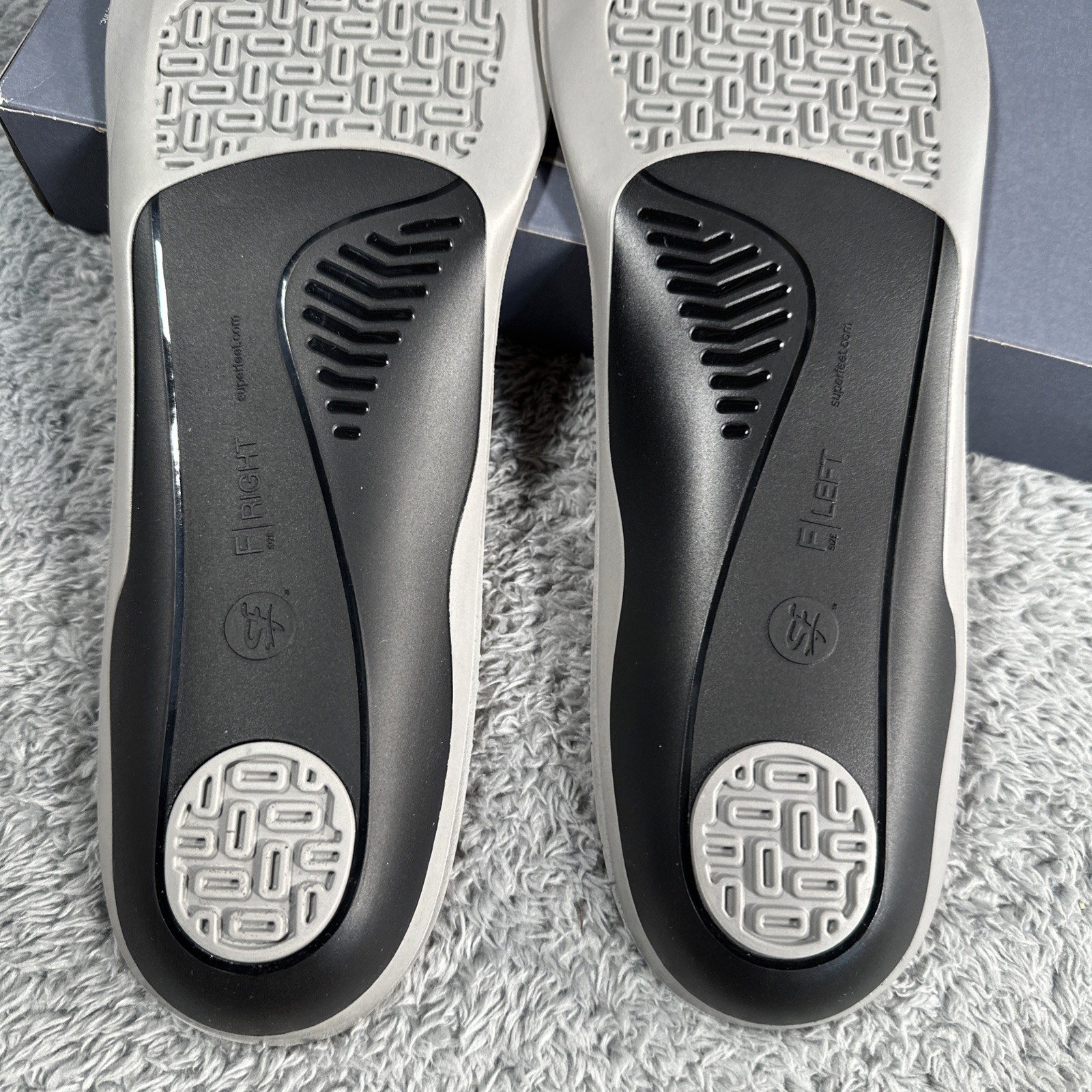 Superfeet New Balance Casual Therapeutic Insoles Sz F Men's 11.5-13 Women's 12+