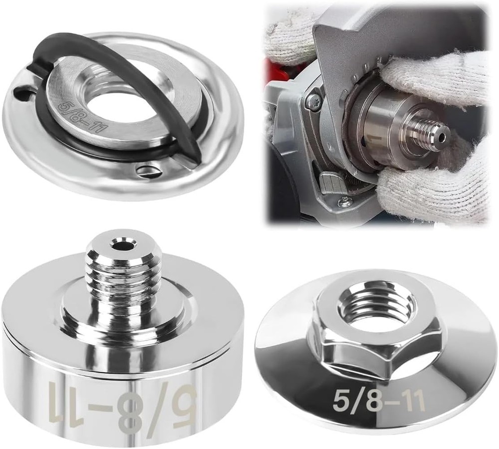 3Pcs Xlock Adapter to 5/8''-11 Thread,Xlock Adapter Kit,Apply to Angle Grinde...