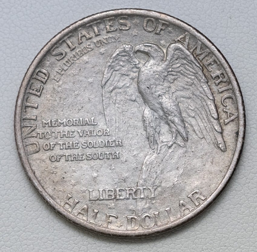 1925 50c Stone Mountain Silver Commemorative Half Dollar /K94