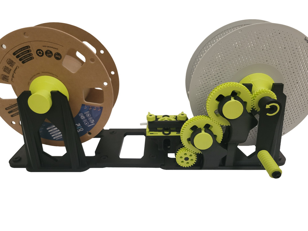 MOTORIZED Upgraded 3D Filament Re-spooler/Transfer - Pre-assembled - Bambu Lab