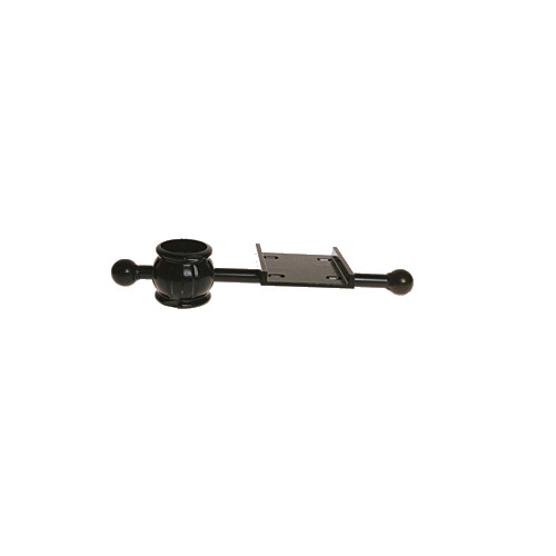 MB-B-001 Single Decorative Mailbox Bracket - Post Mount, Cast Aluminum
