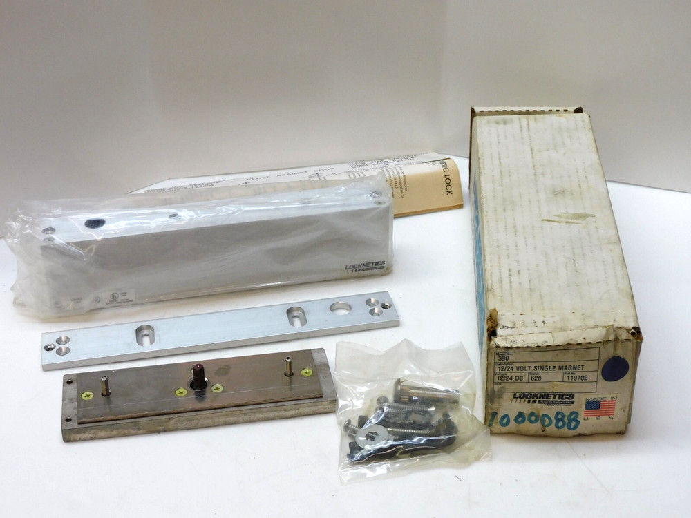 LOCKNETICS 390 12/24V SINGLE MAGNET LOCK