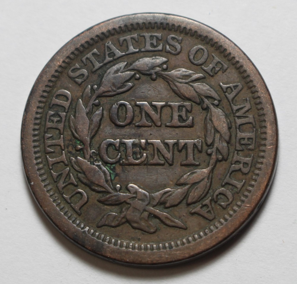 1845 Large Cent DU963