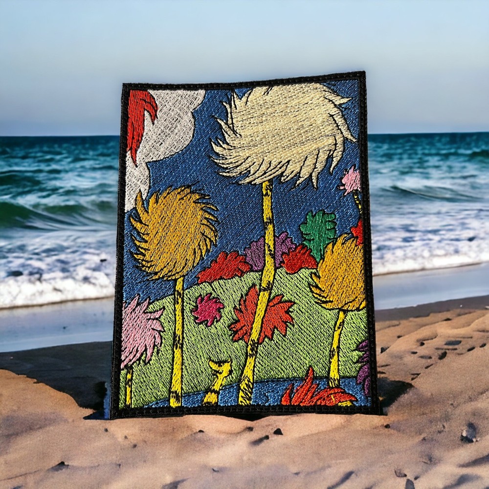Dr. Seuss Tree stuff Iron On Patch