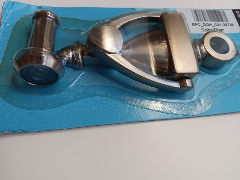 Door Knocker Nickel Brushed