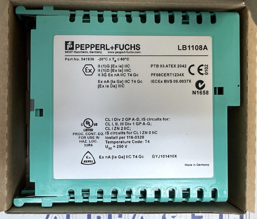 Pepperl+Fuchs LB1108A Digital Input Module