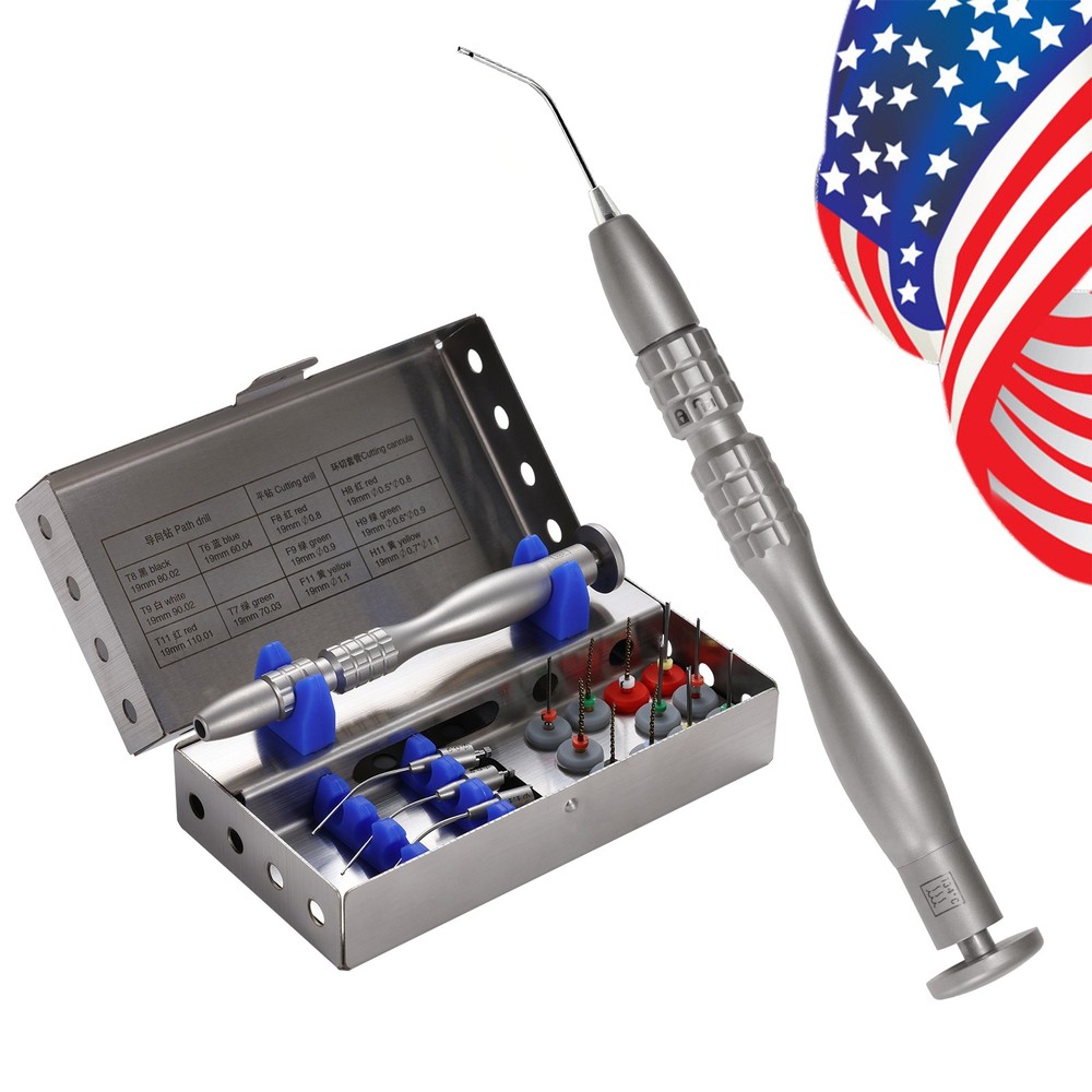 Dental Broken File Extractor Endodontic Removal System Kit Root Canal