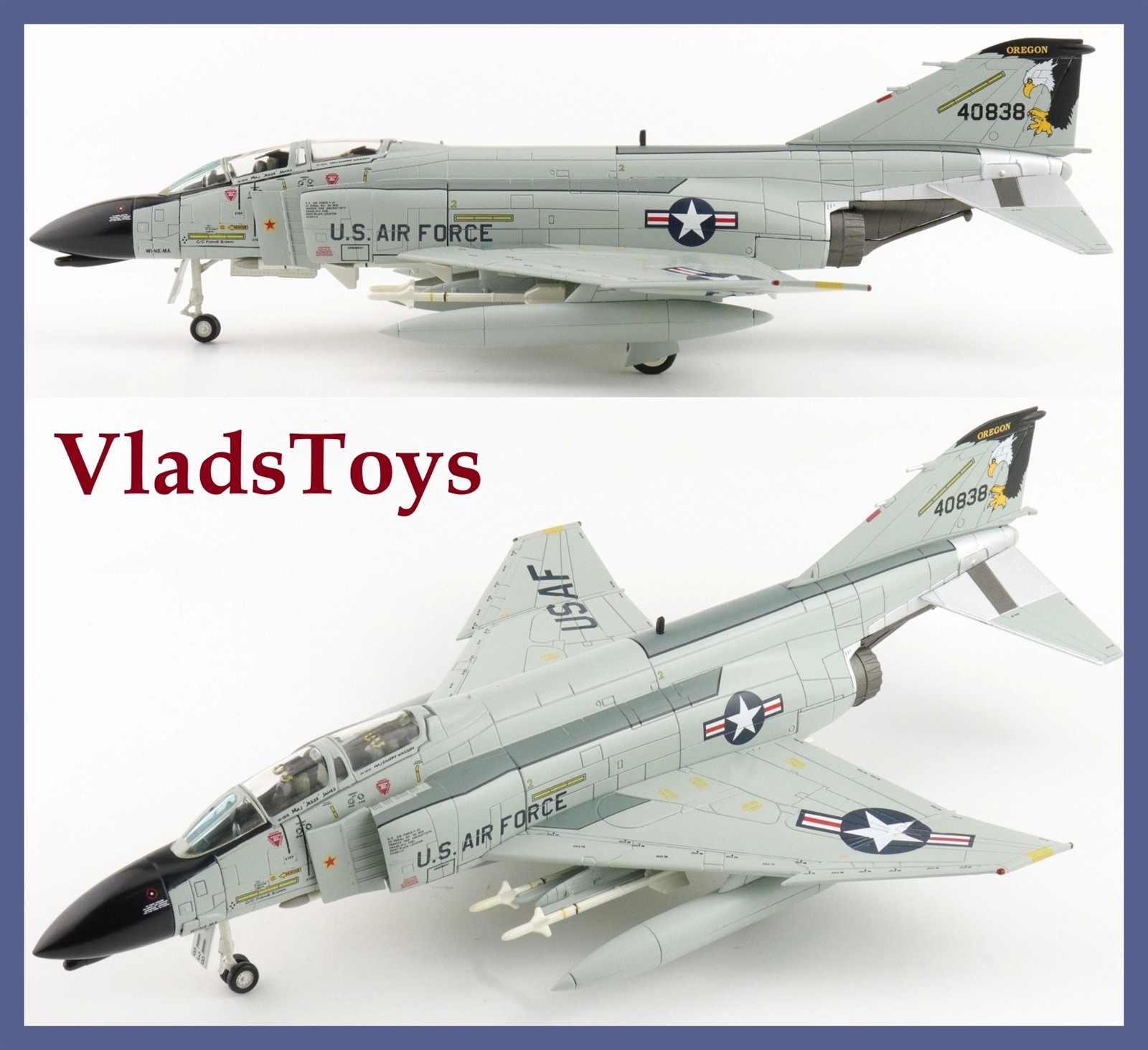 Hobby Master 1/72 F-4C Phantom II Oregon ANG 40838 114th TFTS 1980s HA19076