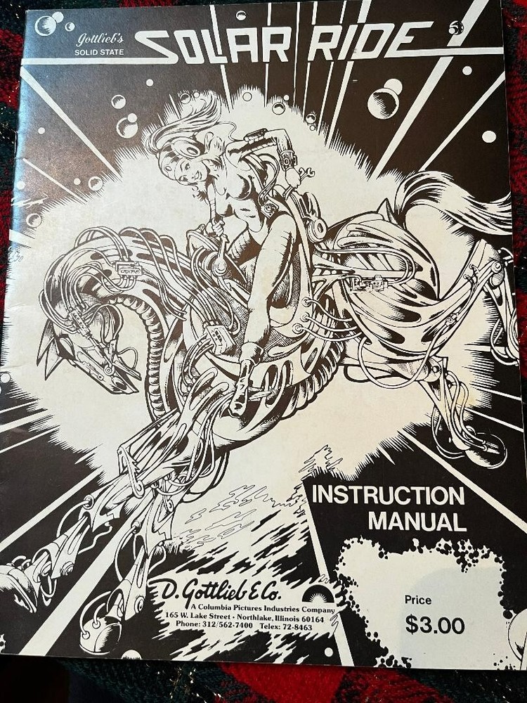 Gottlieb'sSolar Ride Instruction Manual