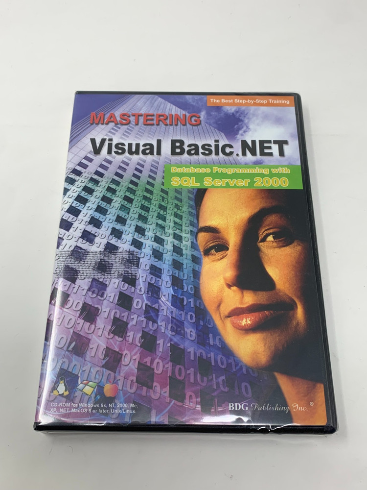 Mastering Visual Basic .NET database Programming with SQL Server 2000 CD-ROM