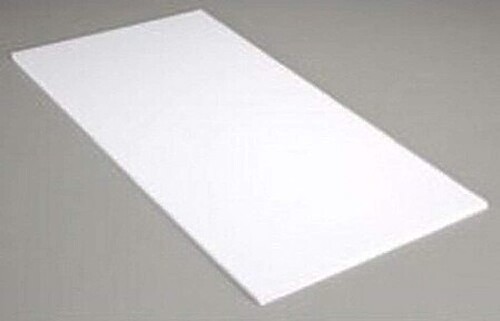 Evergreen Plastic Styrene Sheet Plain 11 x 14'' (8) - Model Railroad Scratch