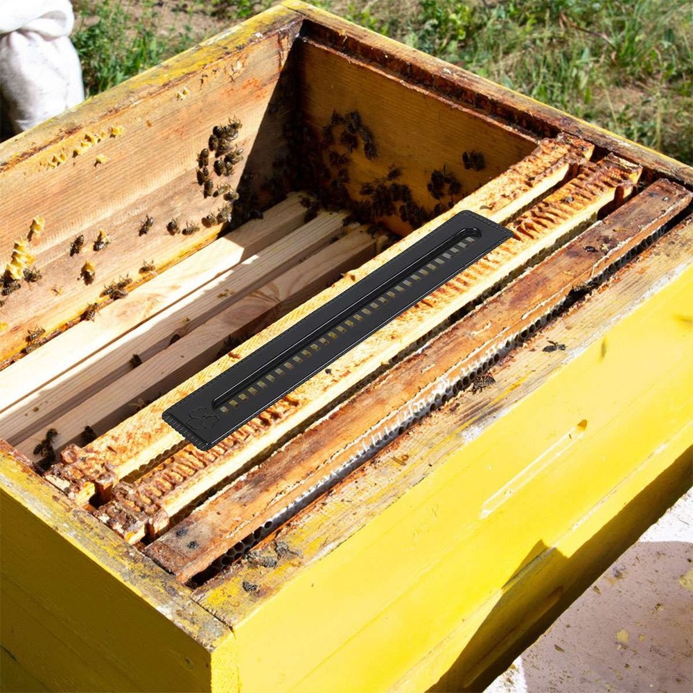 10pcs Small Bee Hive Beetle Blaster Beehive Beetle Trap Beekeeping Tools Black