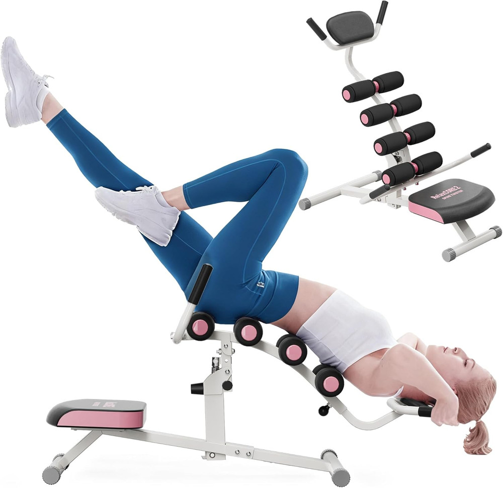 Inversion Table for Back Pain Relief - 350Lbs Capacity, Improve Posture and Spin