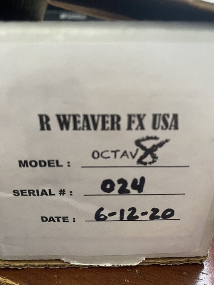 R Weaver FX Octav8 GREAT