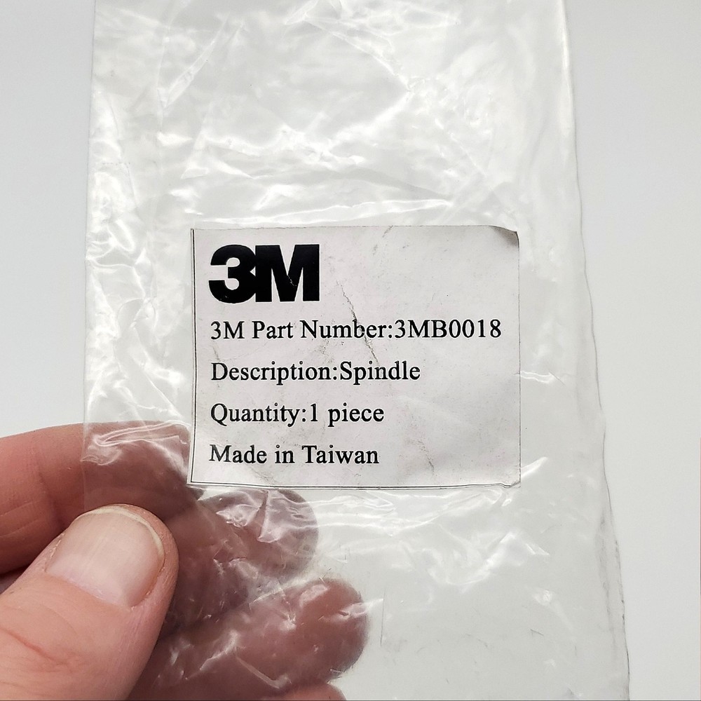 3M B0018 Spindle 5/16" D 24 INT Thread Random Orbital Sander Replacement Part