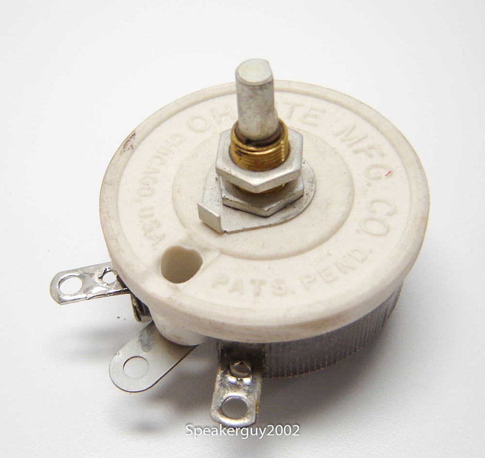 NOS Ohmite Potentiometer / SE15500 / 200 Ohm