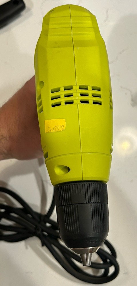 Electric Drill Ryobi 3/8 in. Corded Drill – 120V Variable Speed – Model D43