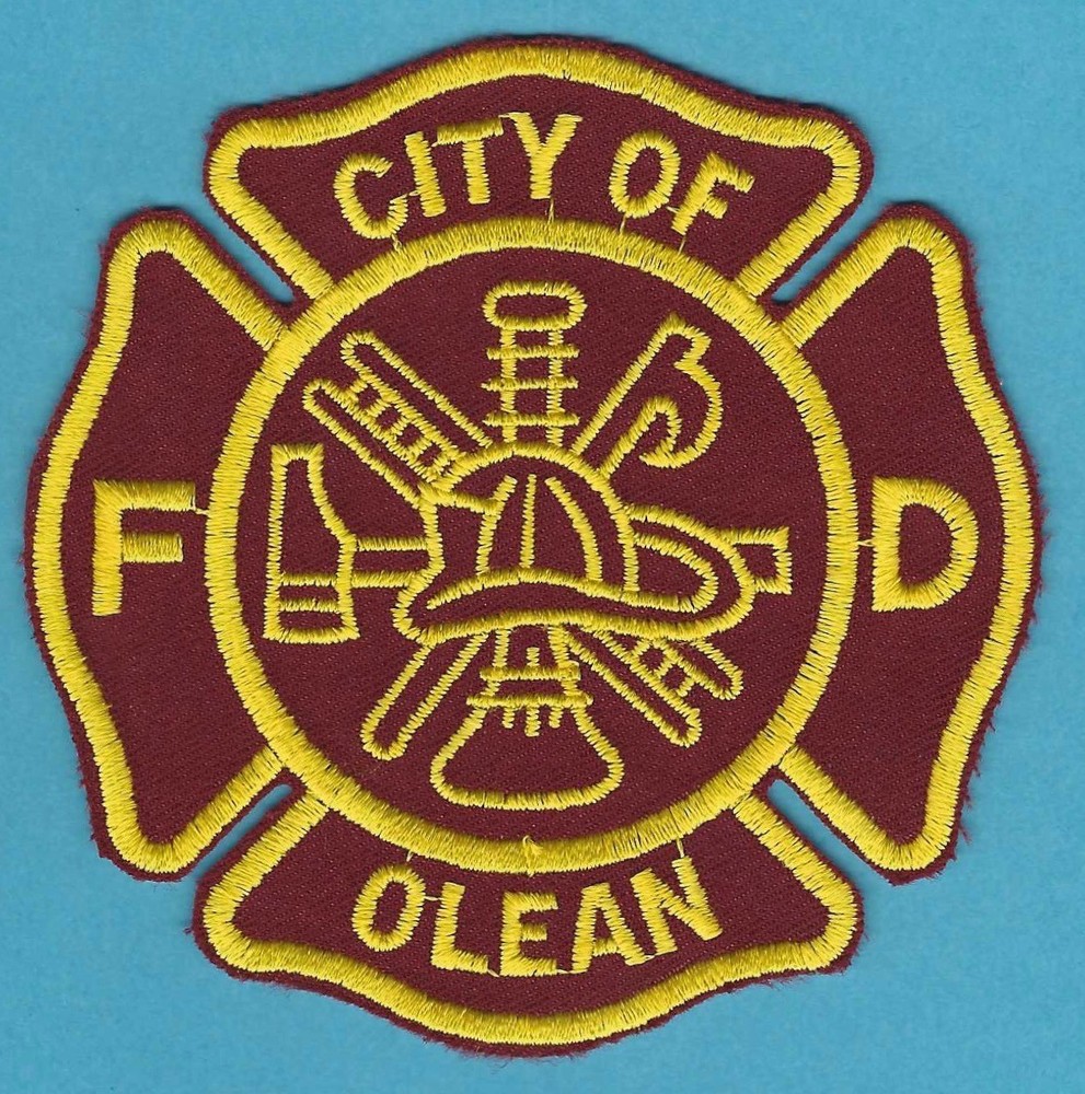 OLEAN NEW YORK FIRE RESCUE PATCH