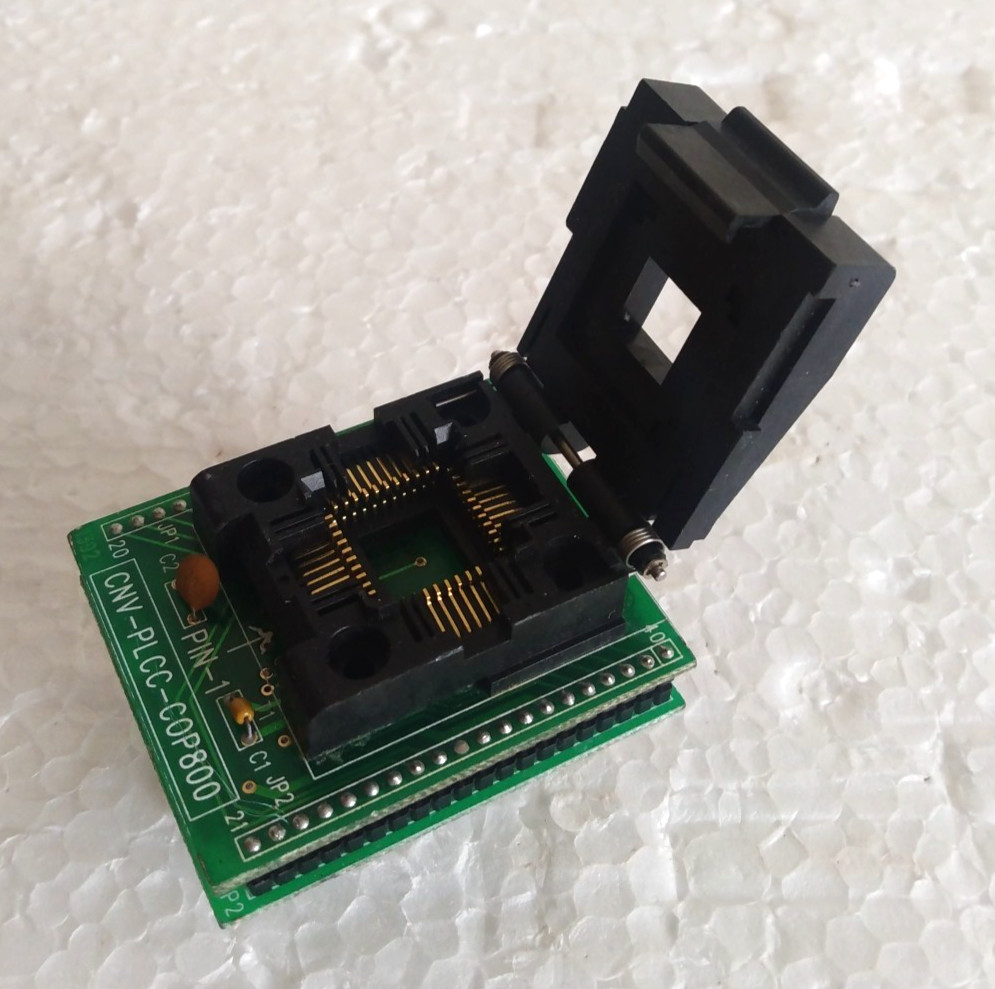 CNV-PLCC-C0P800 Programmer Adapter Chip Test Socket