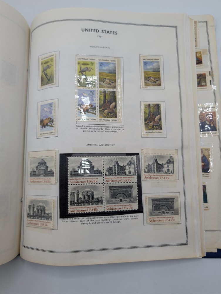 United States Liberty Stamp Album 1847-1984 Air Mail Postage Due Commemorative