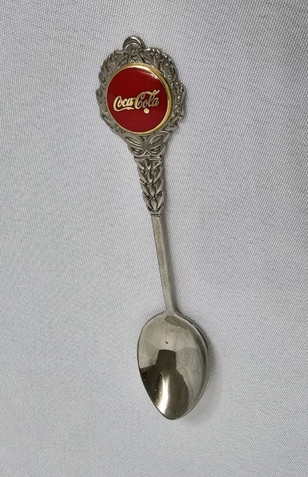 Vintage Coca-Cola Souvenir Spoon Collectible Coke Advertising Flatware