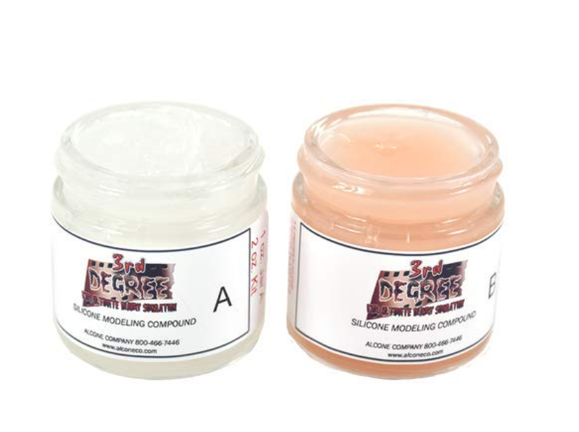 3rd Degree Silicone Molding Compound Special Effects Makeup 2oz kit Medium