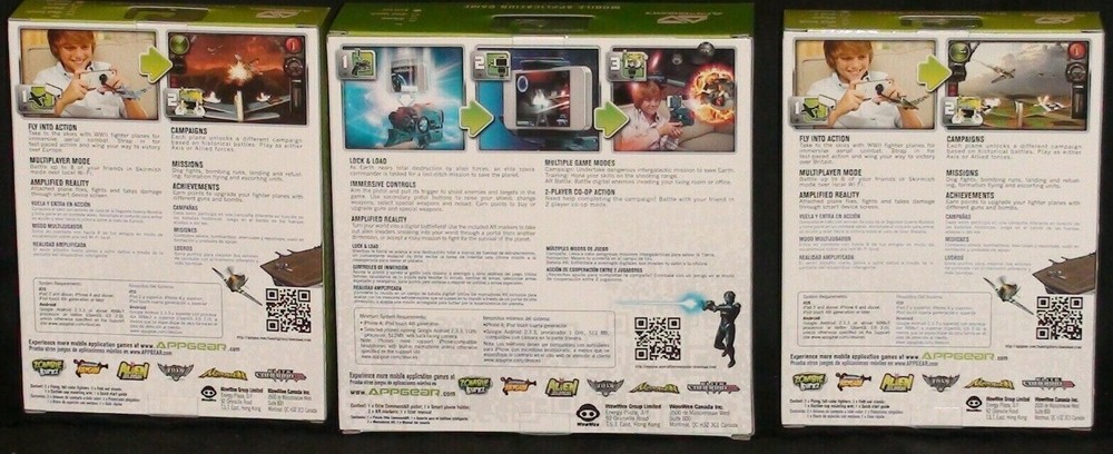 Appgear Elite Command Ar & Foam Fighters For iPhone And Android New