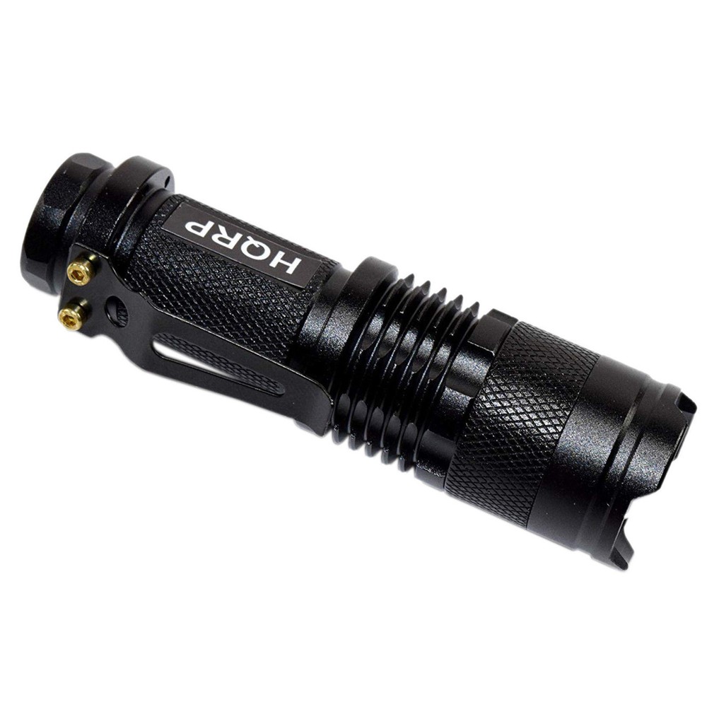 High Power UV LED Flashlight for Counterfeit Currency / Bill Identification, ID