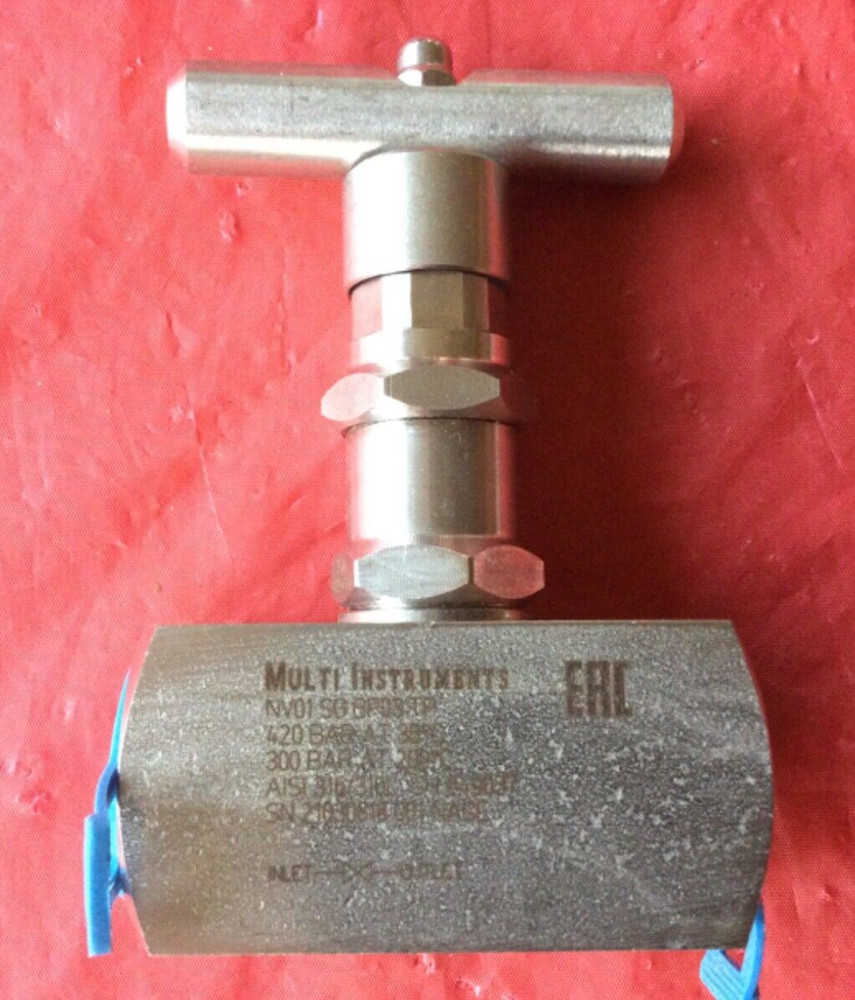 MULTI-INSTRUMENTS NV01SGBP03TP Needle Valve