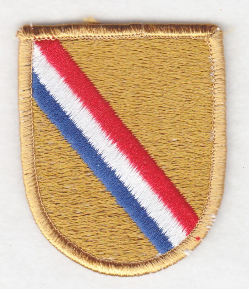 Army Beret Patch:  Special Operations Command, Central - merrowed edge