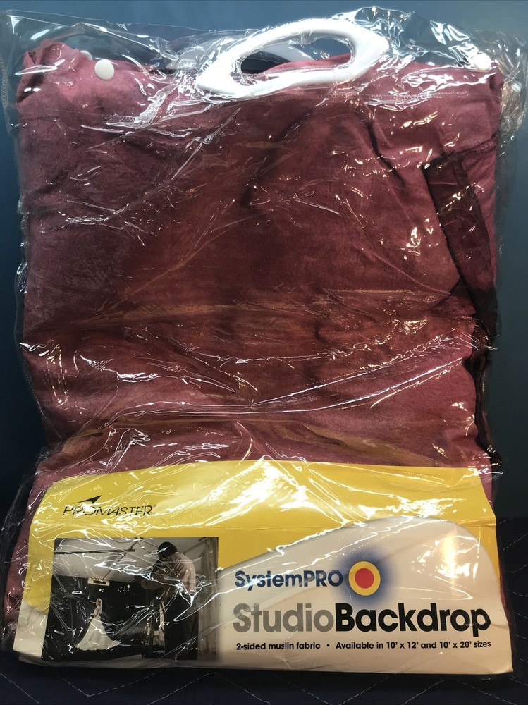 ProMaster 8117 Cloud Dyed Backdrop - 10'x12' - Red Storm
