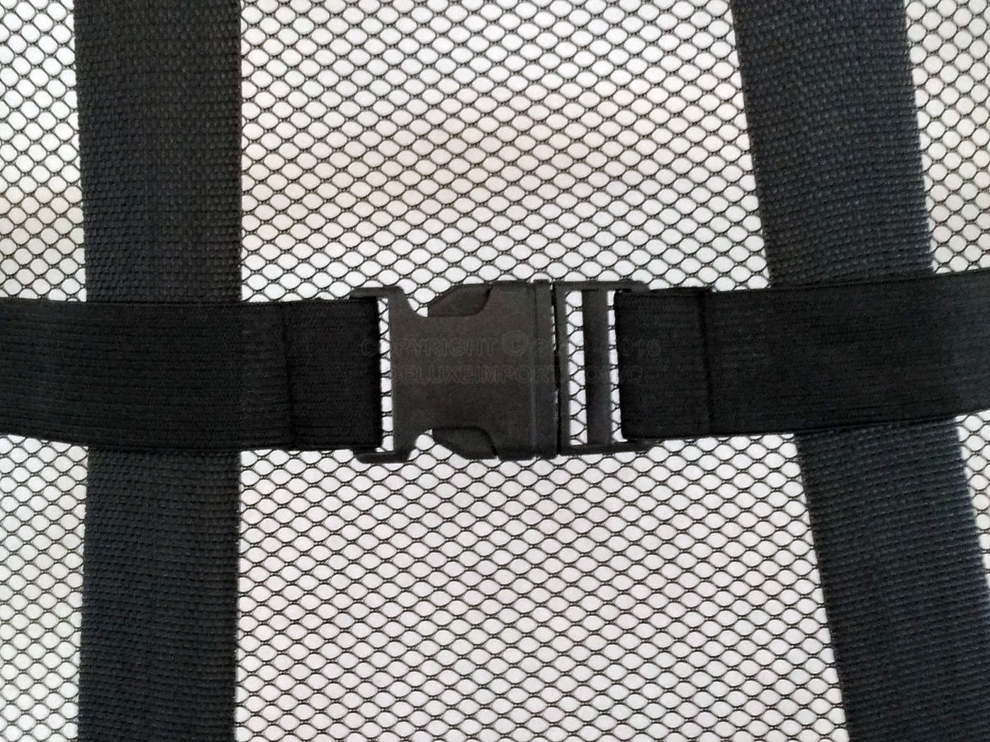 DLUX New Buckle Strap Thicker Back Mesh Lumbar Support