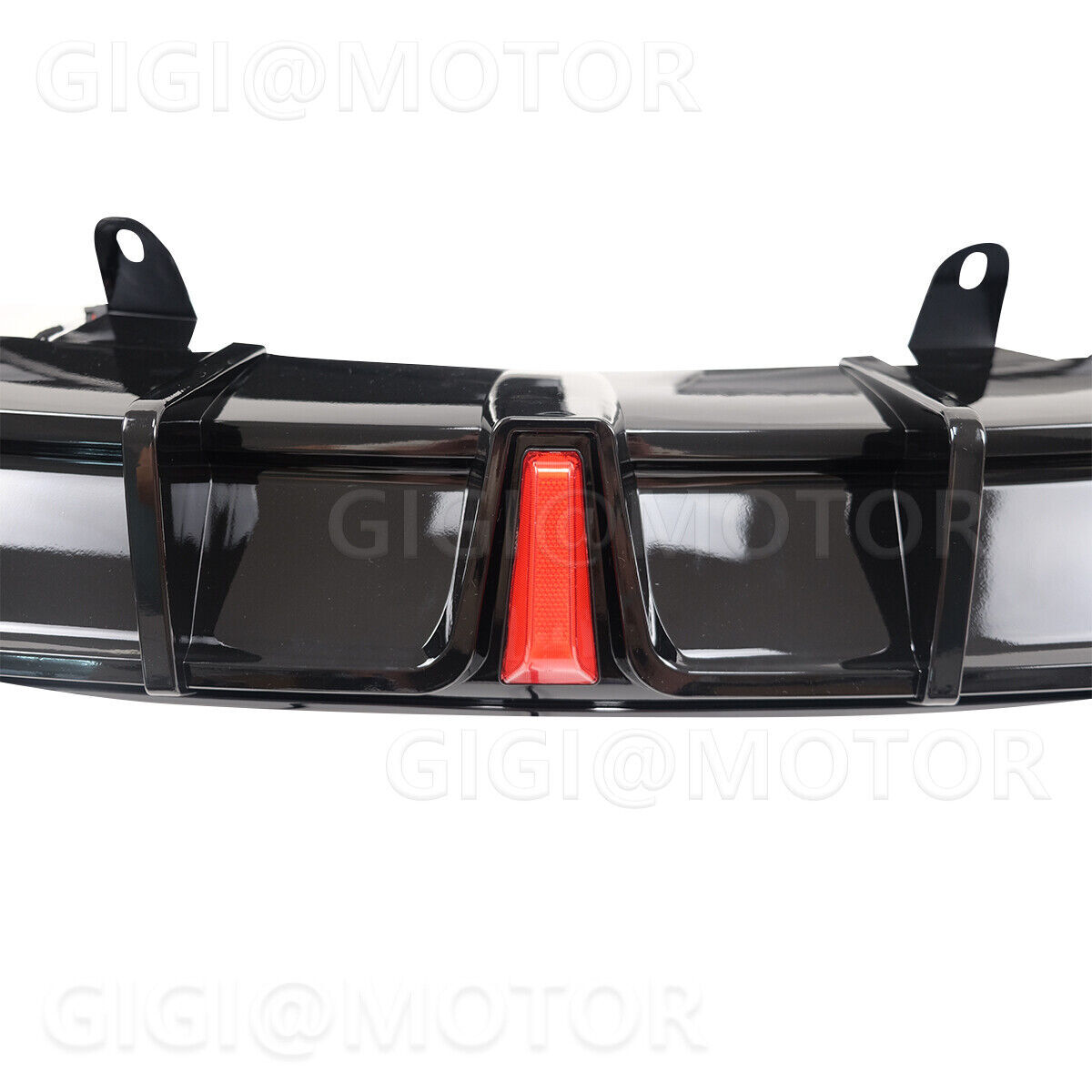 For Honda Accord 2018-2020 Yofer Glossy Black Rear Bumper Lip Splitter Diffuser