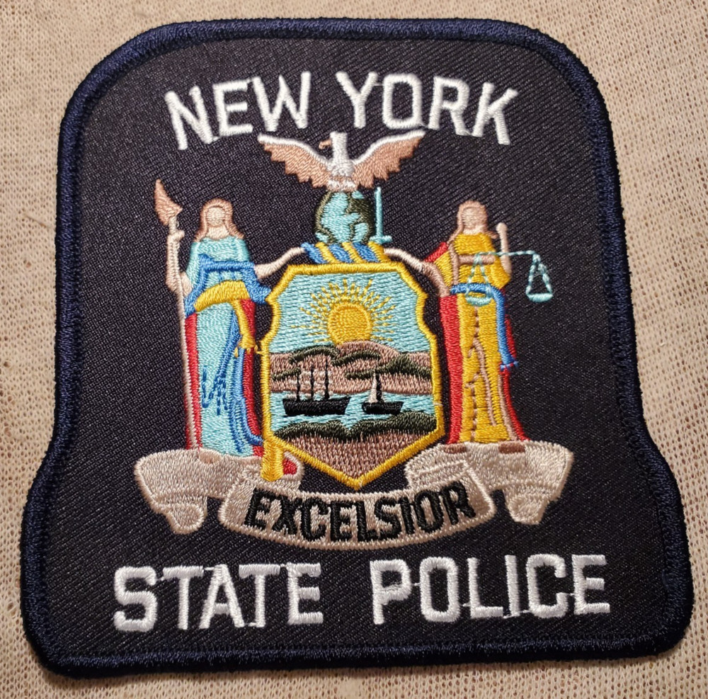 NY New York State Police Shoulder Patch